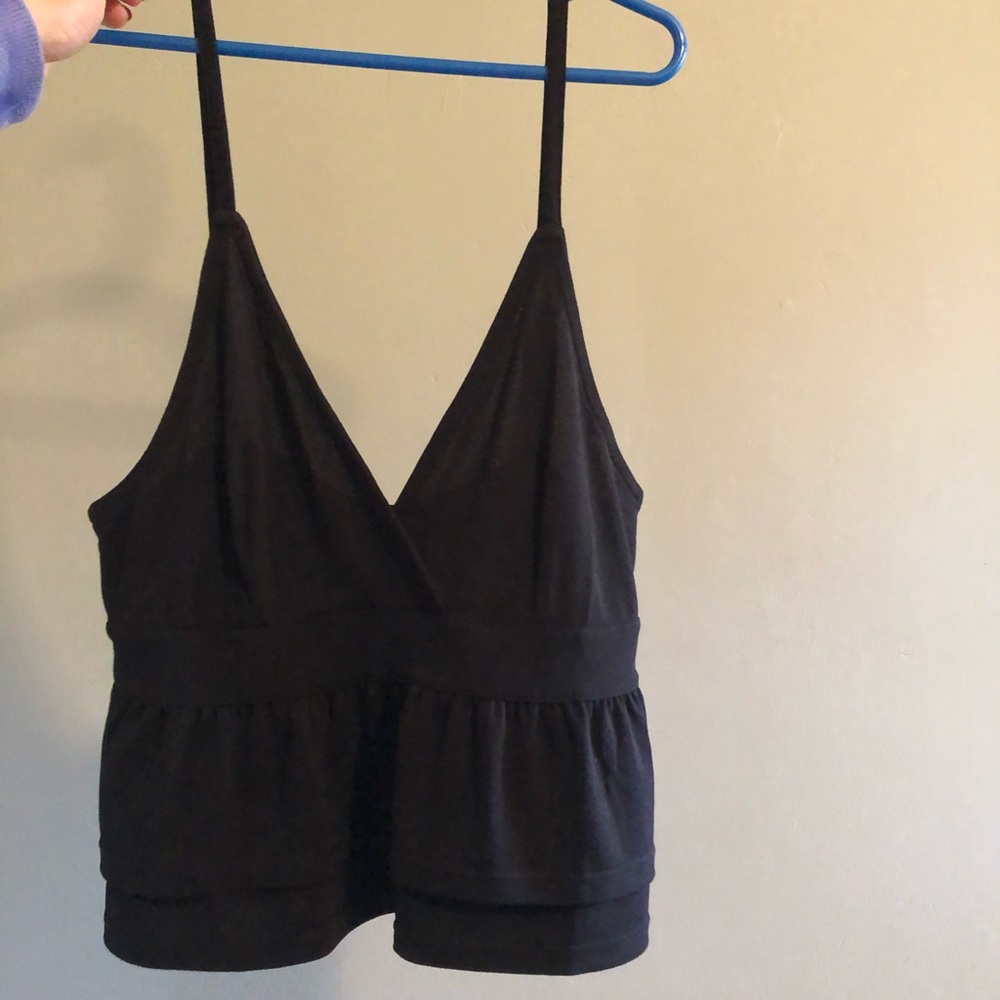 Black crop top